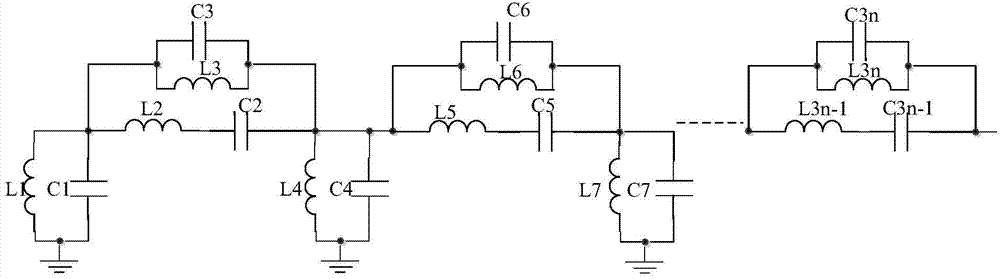 Analog band pass filter