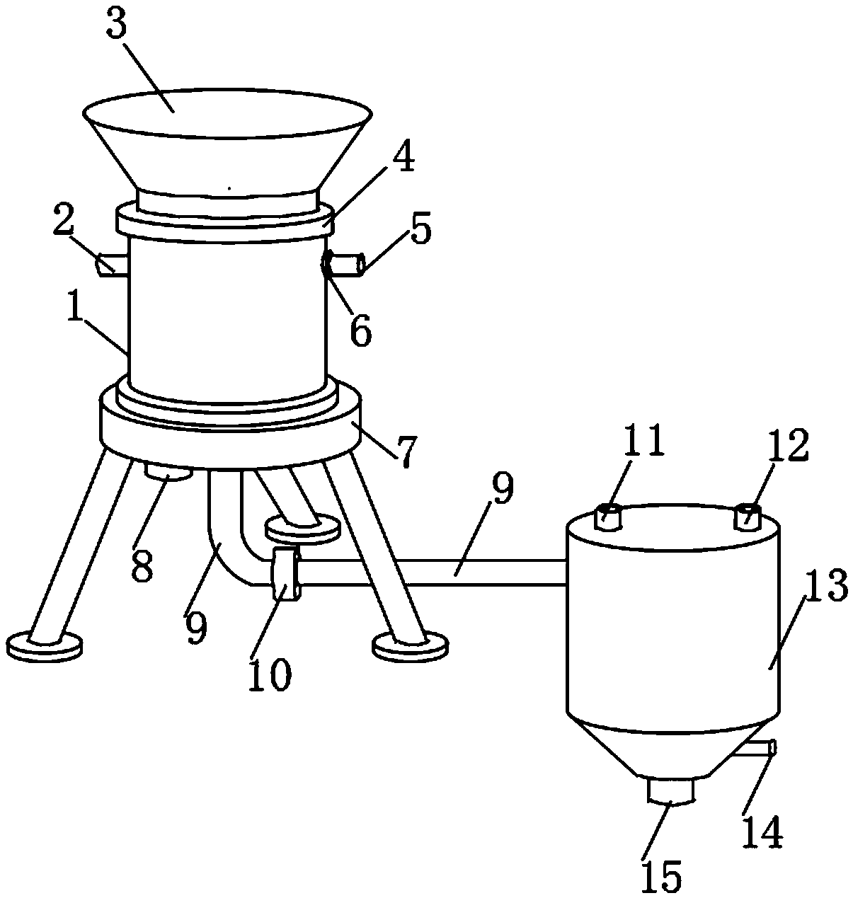 Sludge incinerator contaminant ultralow emission device and method