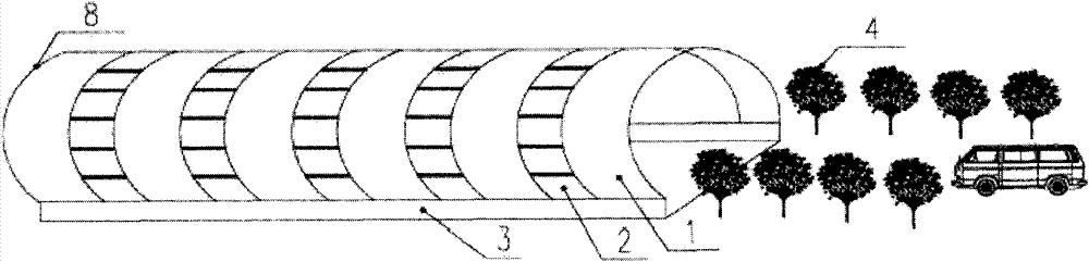 Novel energy-saving tunnel illumination system based on natural light