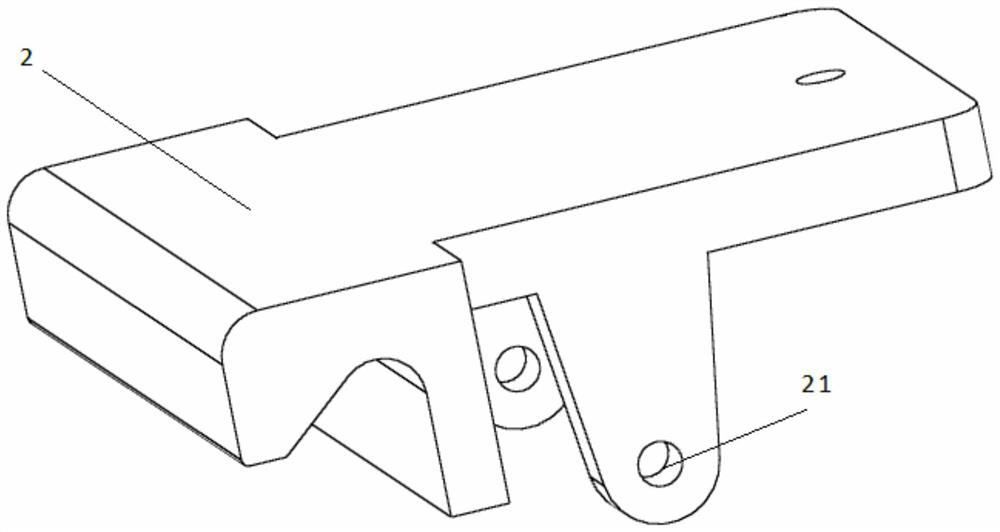 Rotor blade boss energy storage spot welding repair clamping device and clamping method