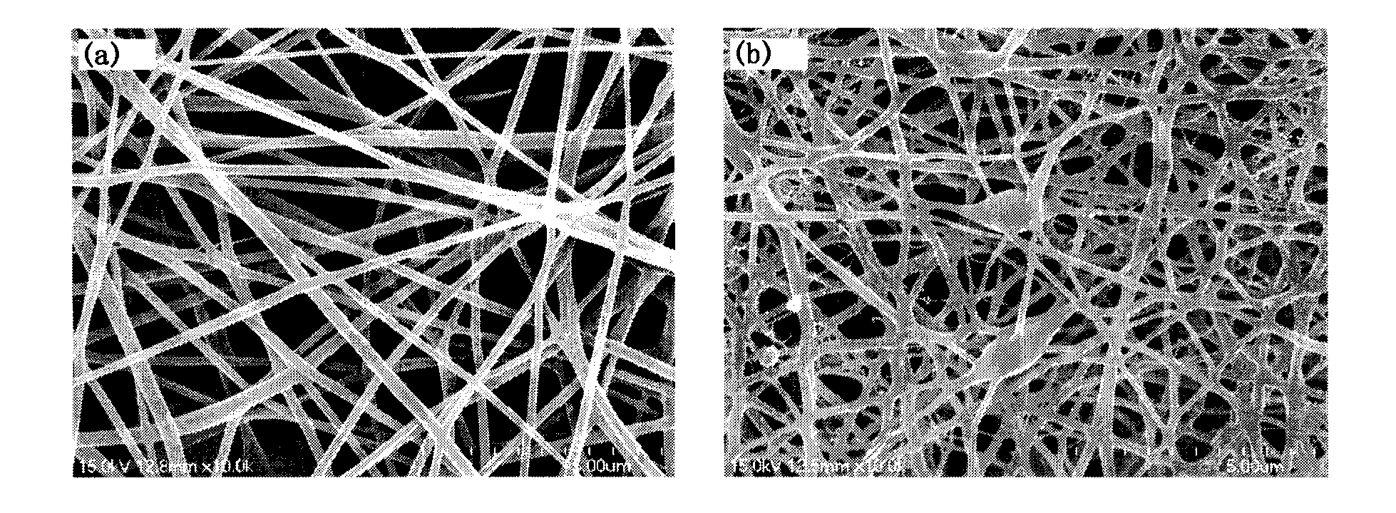 Method for preparing fluorescent fiber membrane