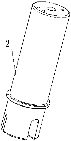 Ignition, flameout protection and kindling integrated structure with kindling pipe arranged in central hole of ceramic body