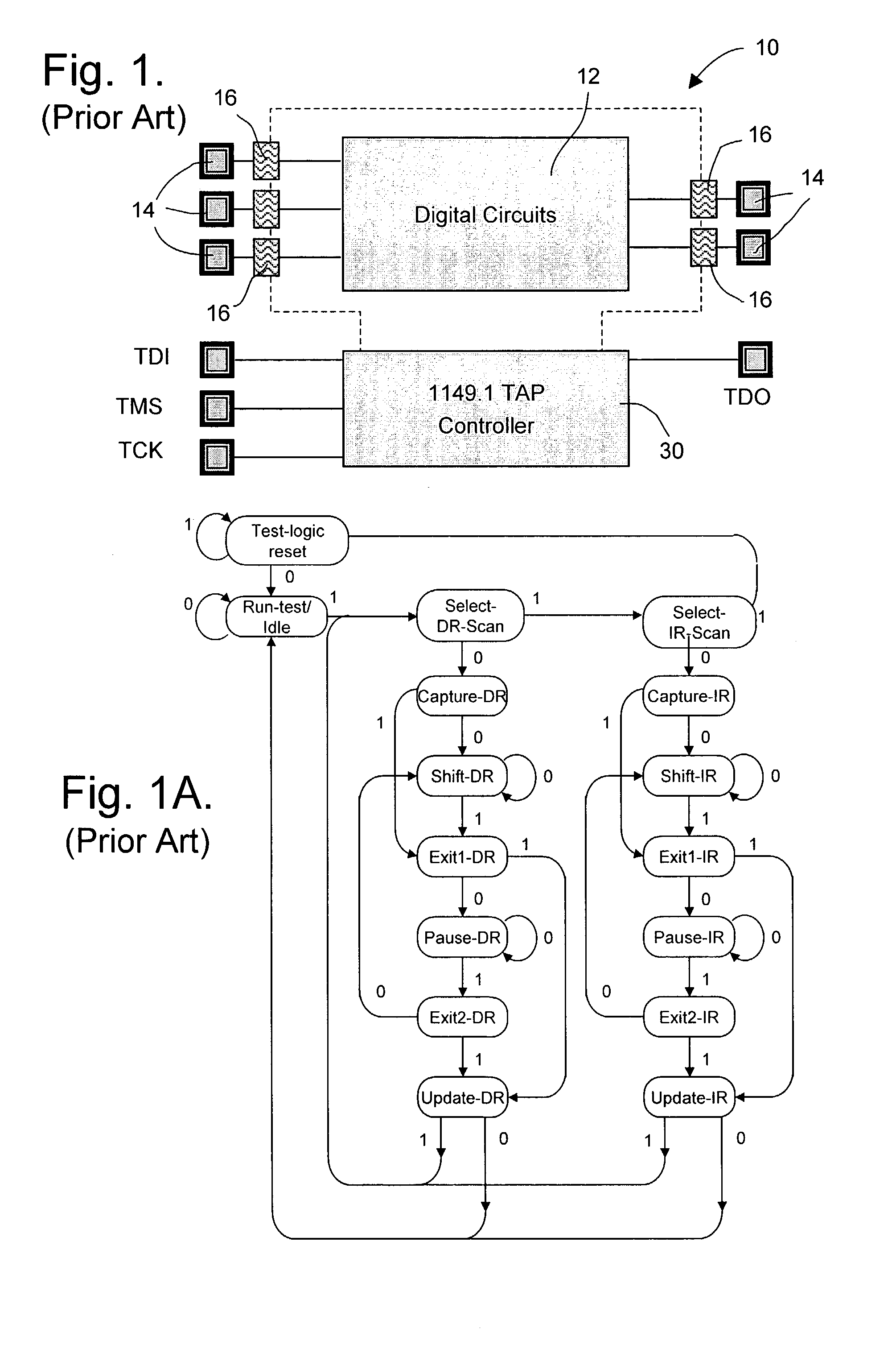 Circuit and method for adding parametric test capability to digital boundary scan