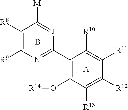 Therapeutic oxy-phenyl-aryl compounds and their use