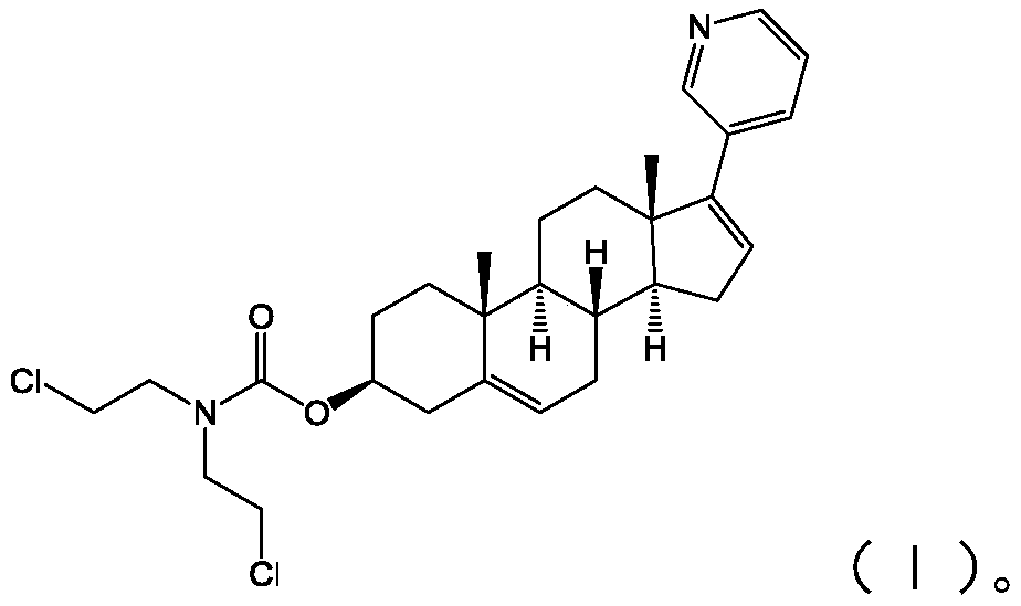 Abiraterone derivative and preparation method and application thereof