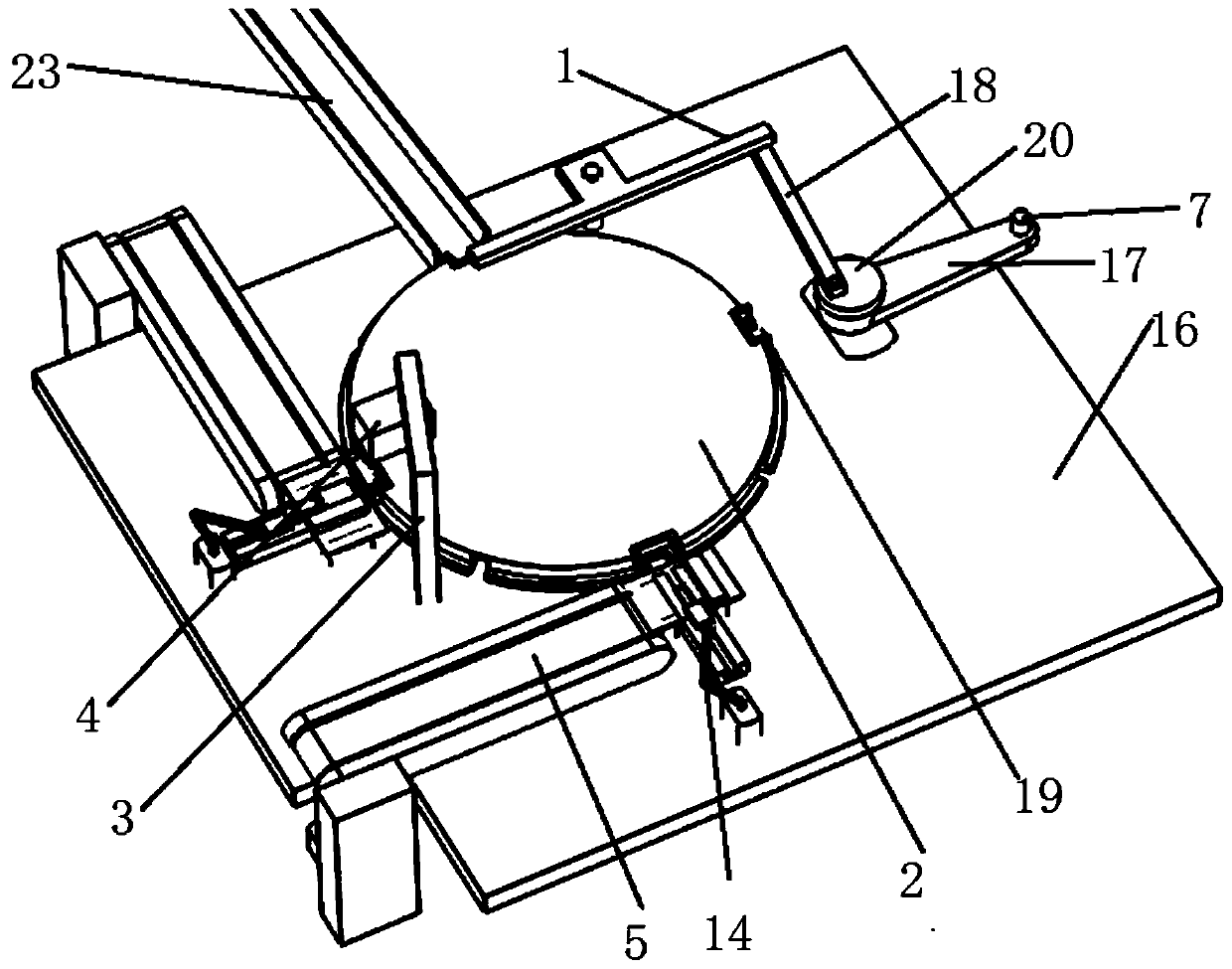 Single cell sequencing chip automatic clamping device