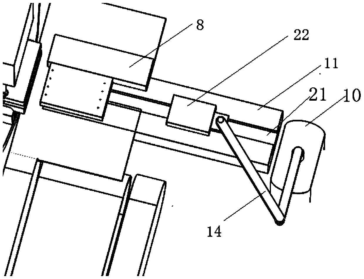 Single cell sequencing chip automatic clamping device