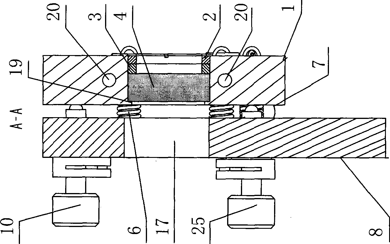 Optical regulation lens frame suitable for mobile process full-solid state high power laser