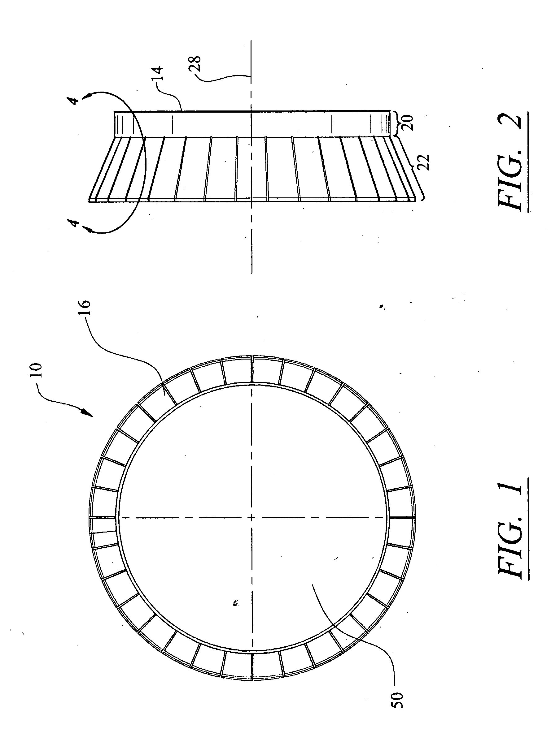 Turbine spring clip seal