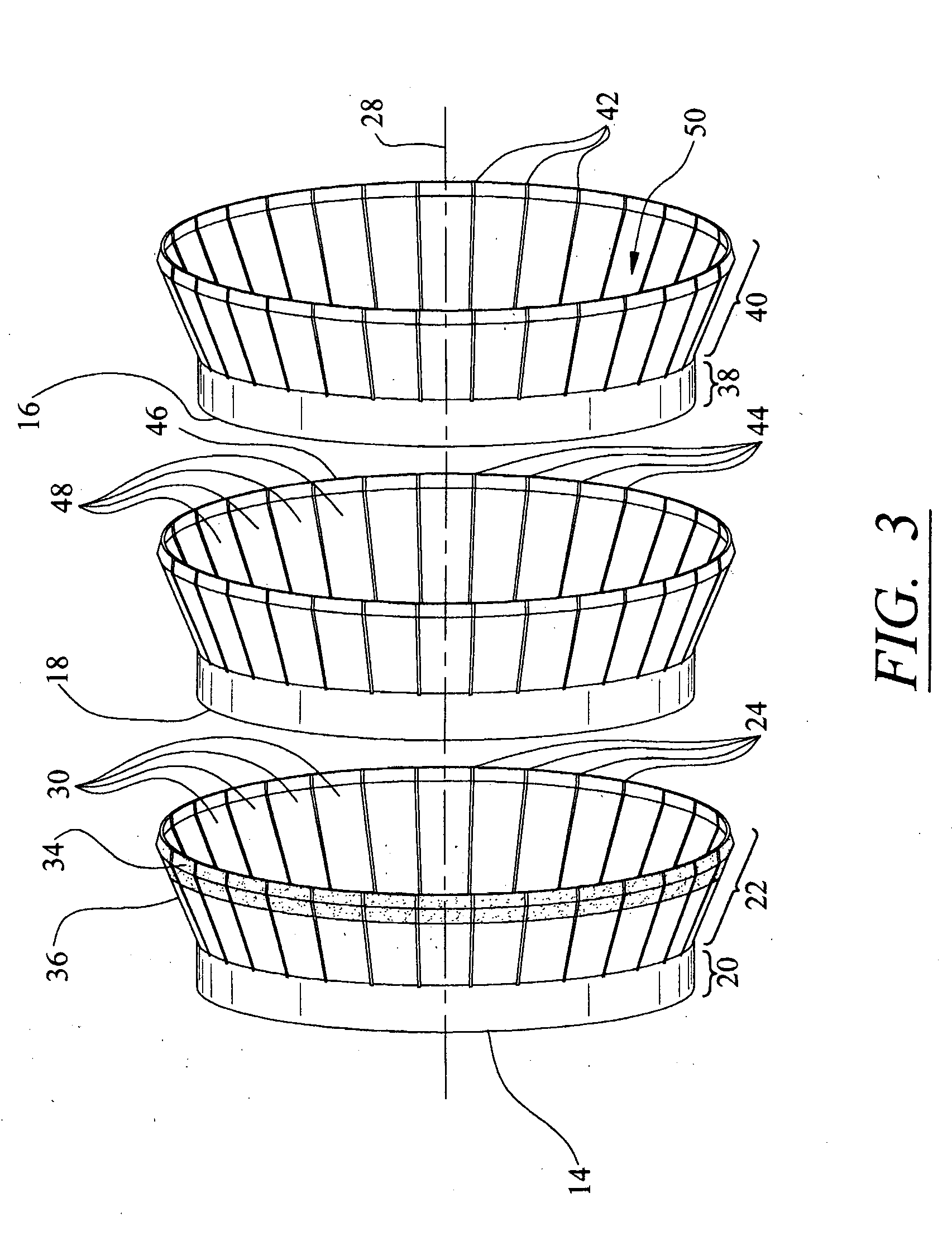 Turbine spring clip seal