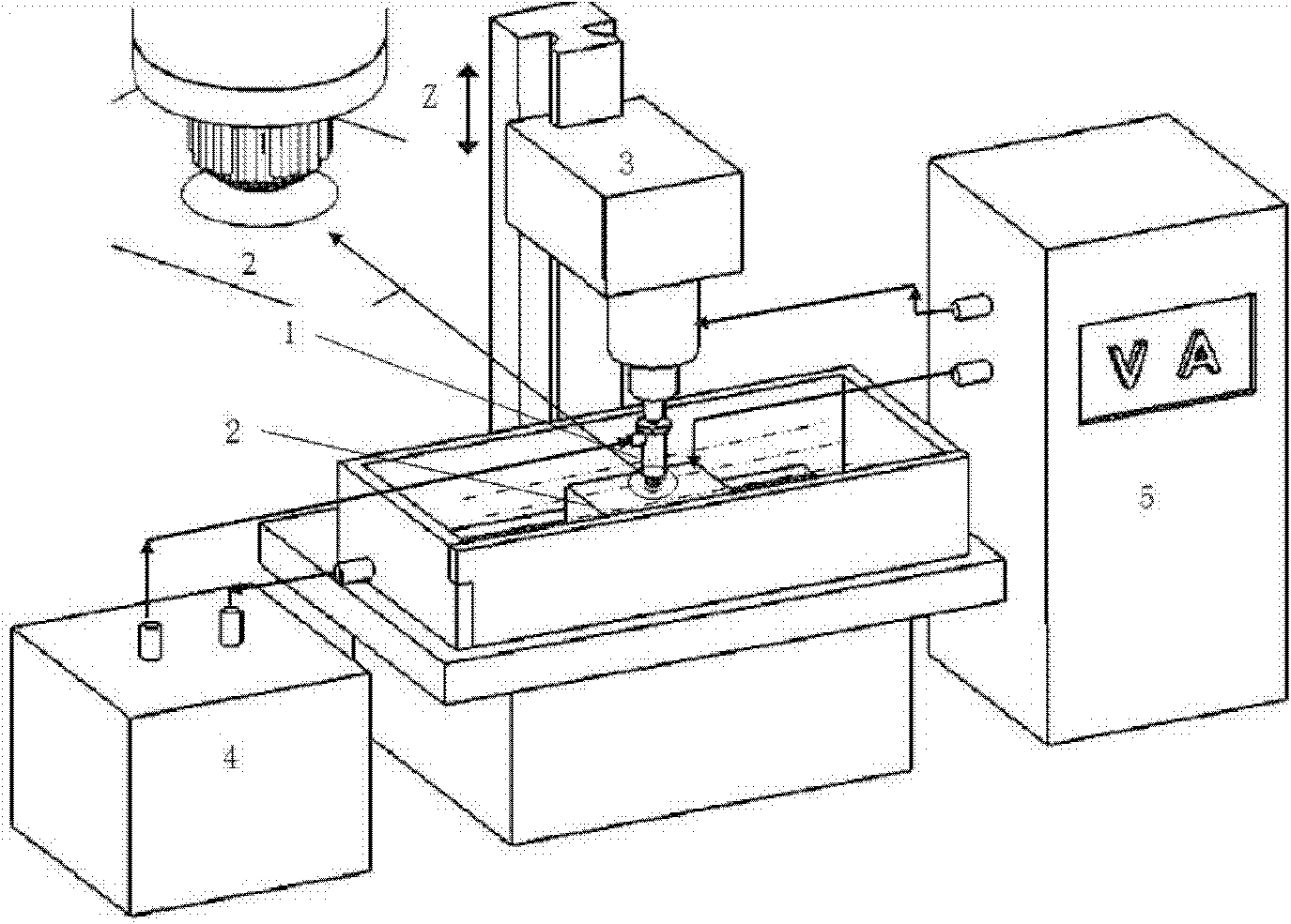 Bunched electrode high-speed discharge processing method