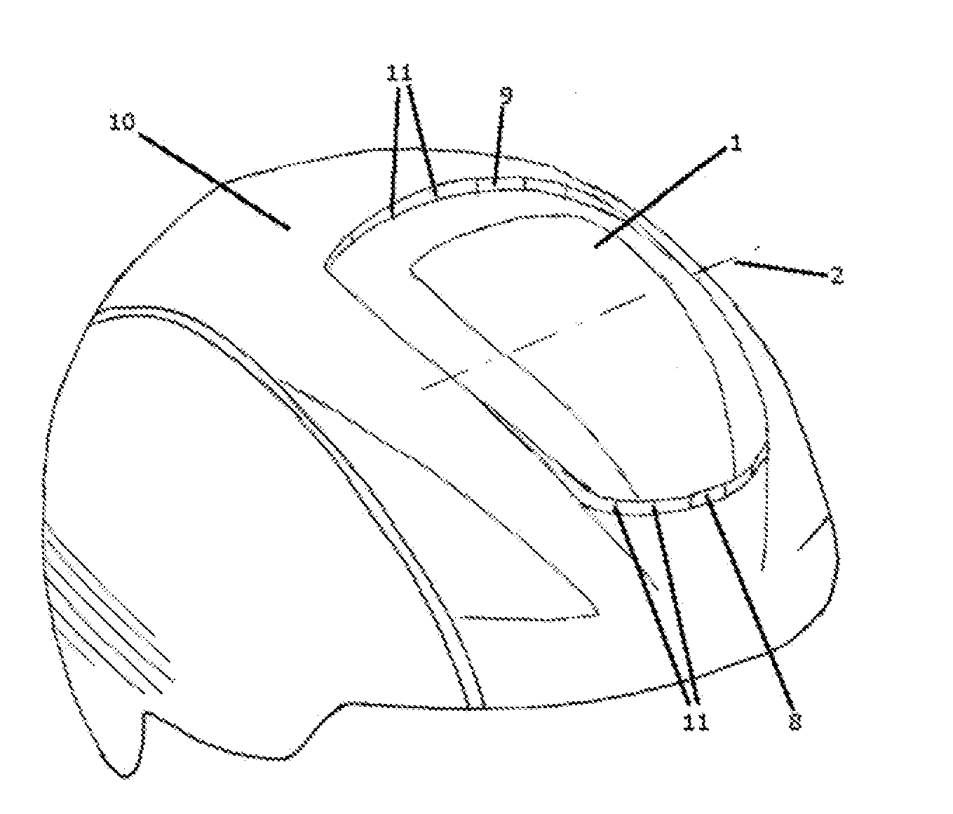 Venting System for Sports Helmets