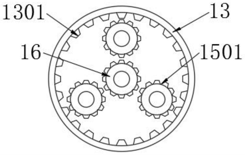 High-performance non-elastomer ternary blending composite material and preparation method thereof