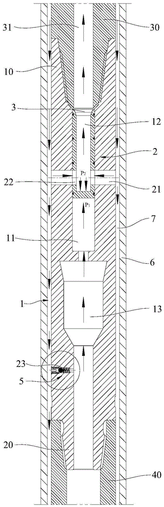 Column cleaning device