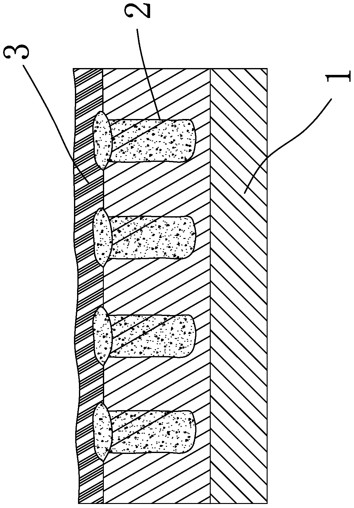 Alkali-resistant and corrosion-resistant aluminum alloy surface composite coating and its process