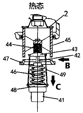 A temperature control valve spool and an automatic temperature control valve