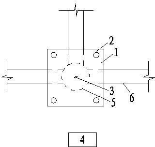 Frequency detection method for steel roof truss damage diagnosis