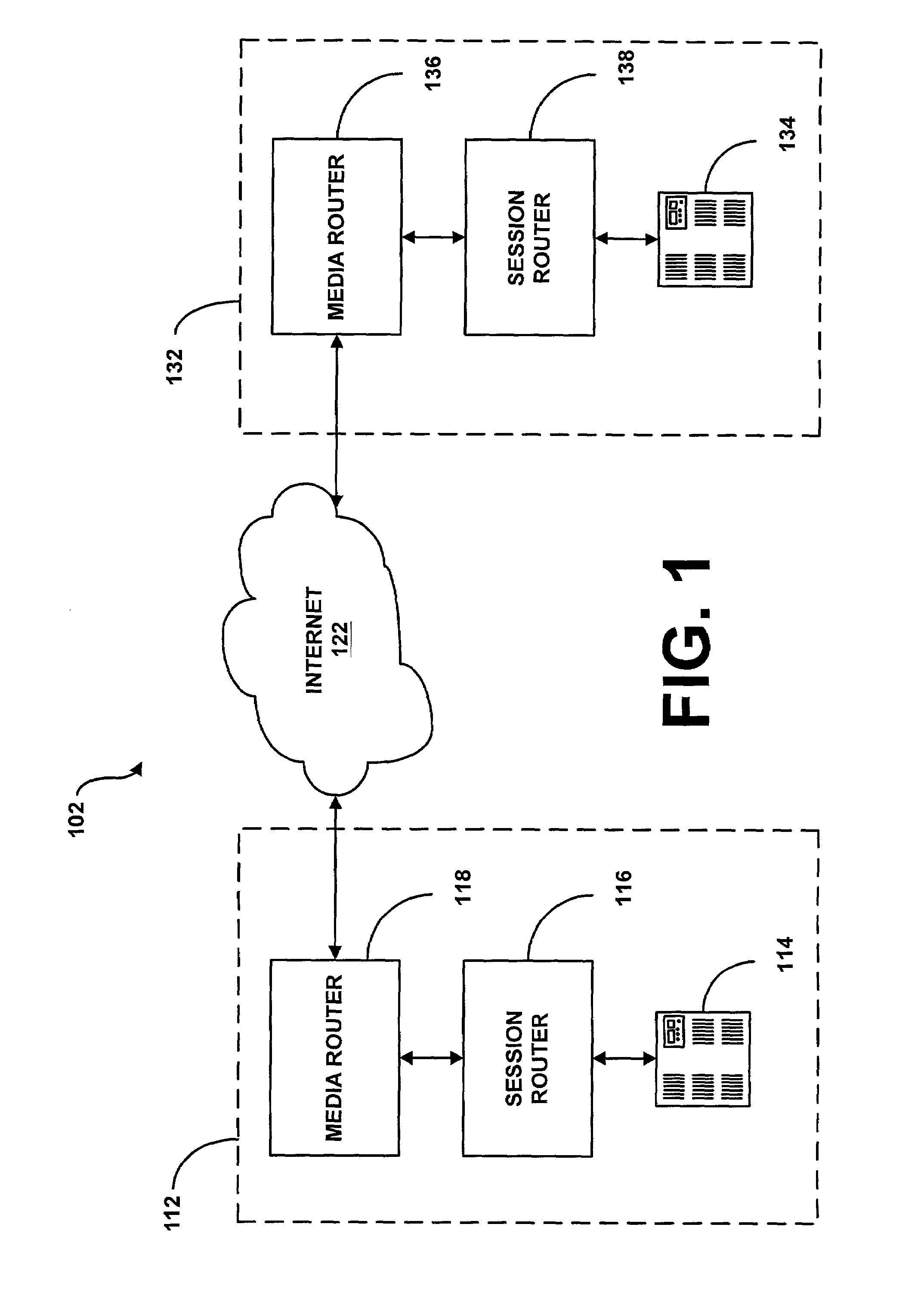 System and method for providing rapid rerouting of real-time multi-media flows