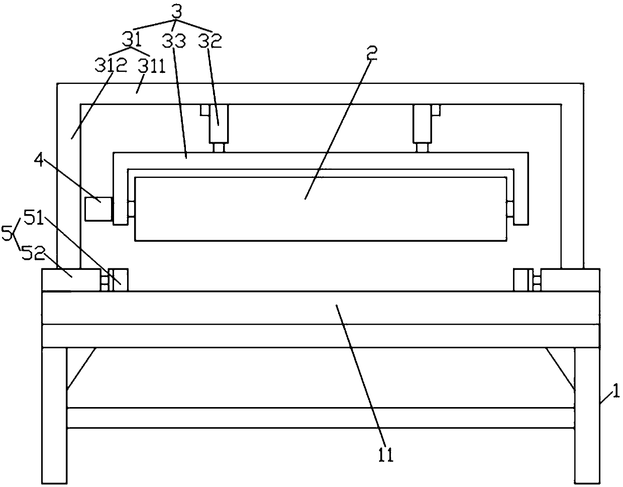 Wood plate polishing machine