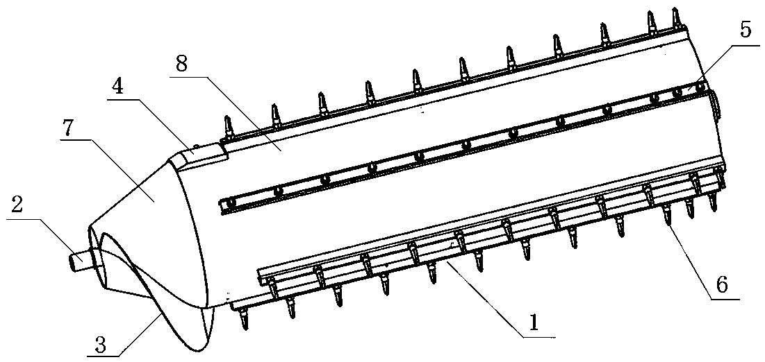 Fruit picking roller for peanut harvester, and peanut harvester