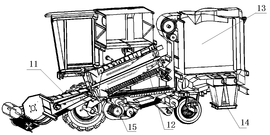 Fruit picking roller for peanut harvester, and peanut harvester