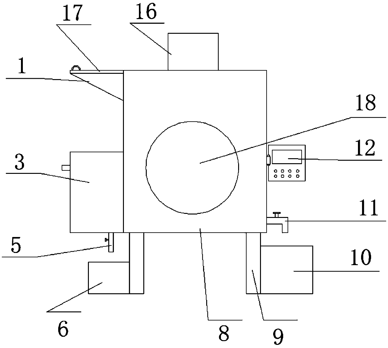 Henhouse feeding device convenient for adjustment of feeding amount