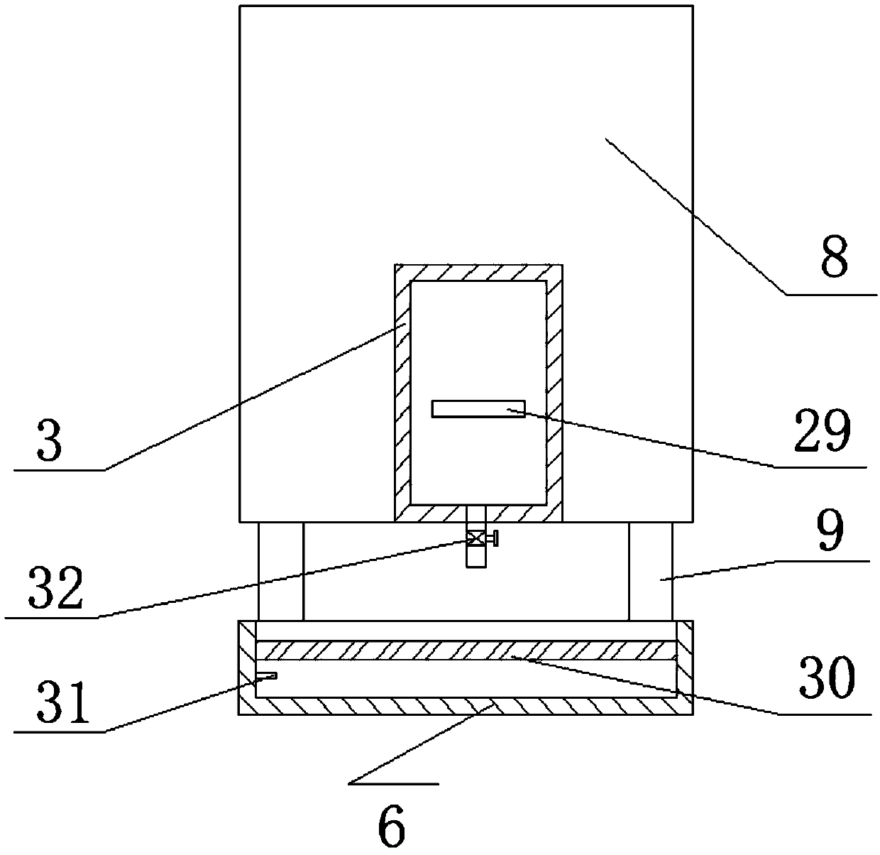 Henhouse feeding device convenient for adjustment of feeding amount