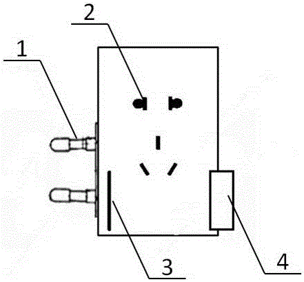 Portable safe socket