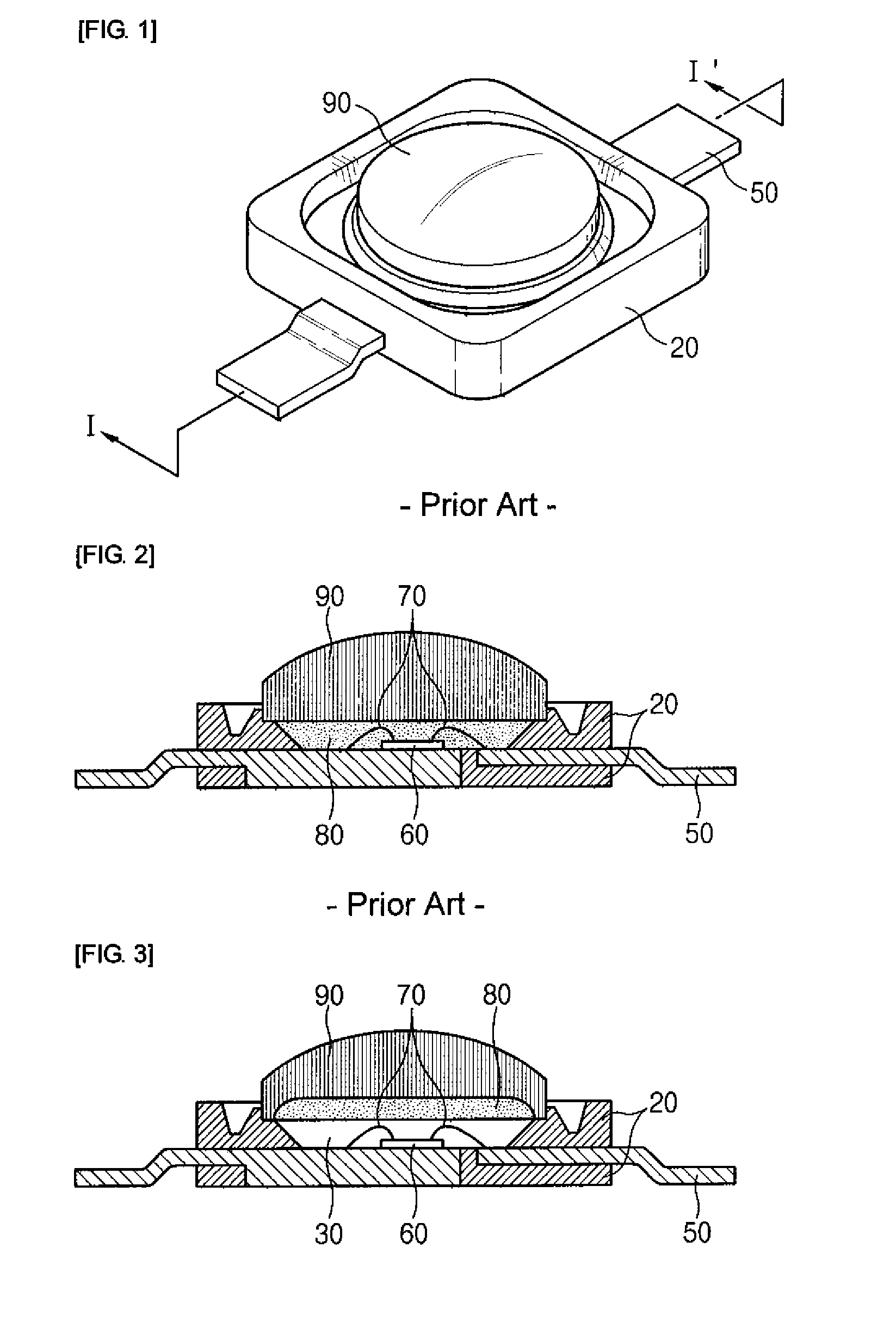 Surface mounting device-type light emitting diode