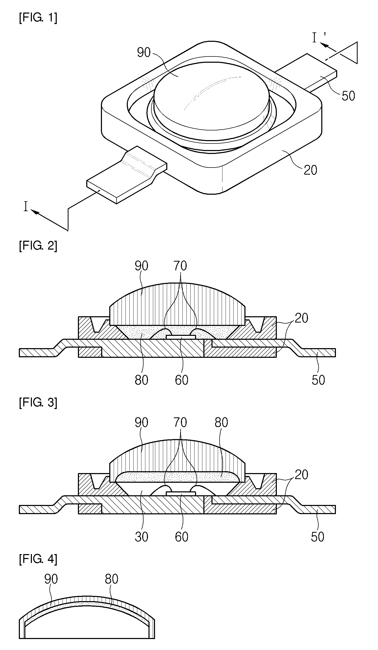 Surface mounting device-type light emitting diode