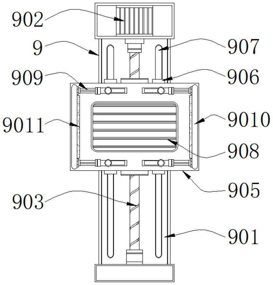 Conveniently-operated medical radiography auxiliary device for radiology department