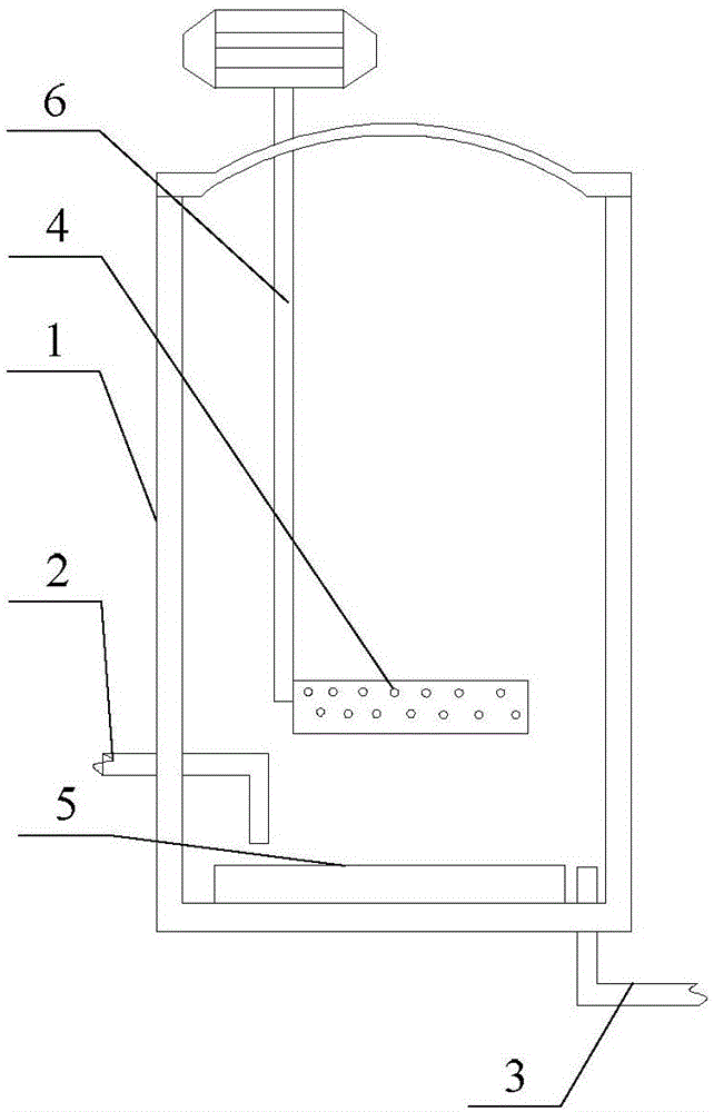 Fermentation cylinder applicable to soybean meal solid aerobic fermentation