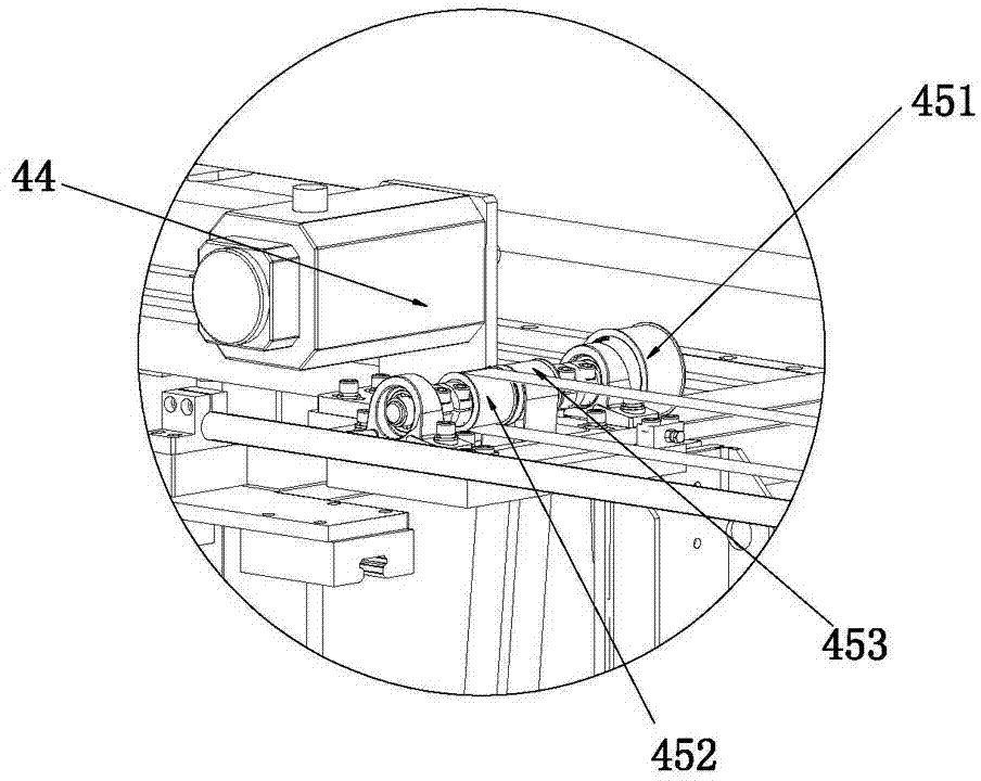 Numerical-control sewing and embroidering quilting machine provided with horizontal multi-needle machine head