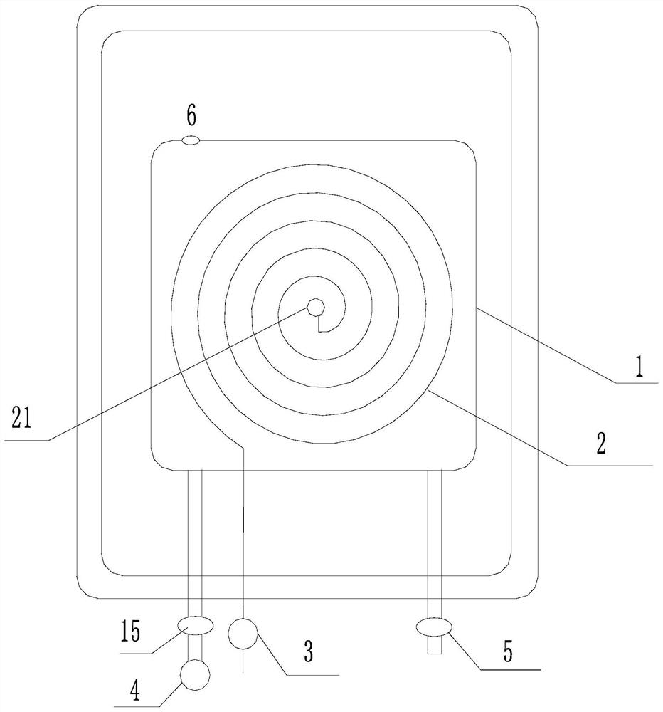 Drying system for washing equipment and dish-washing machine