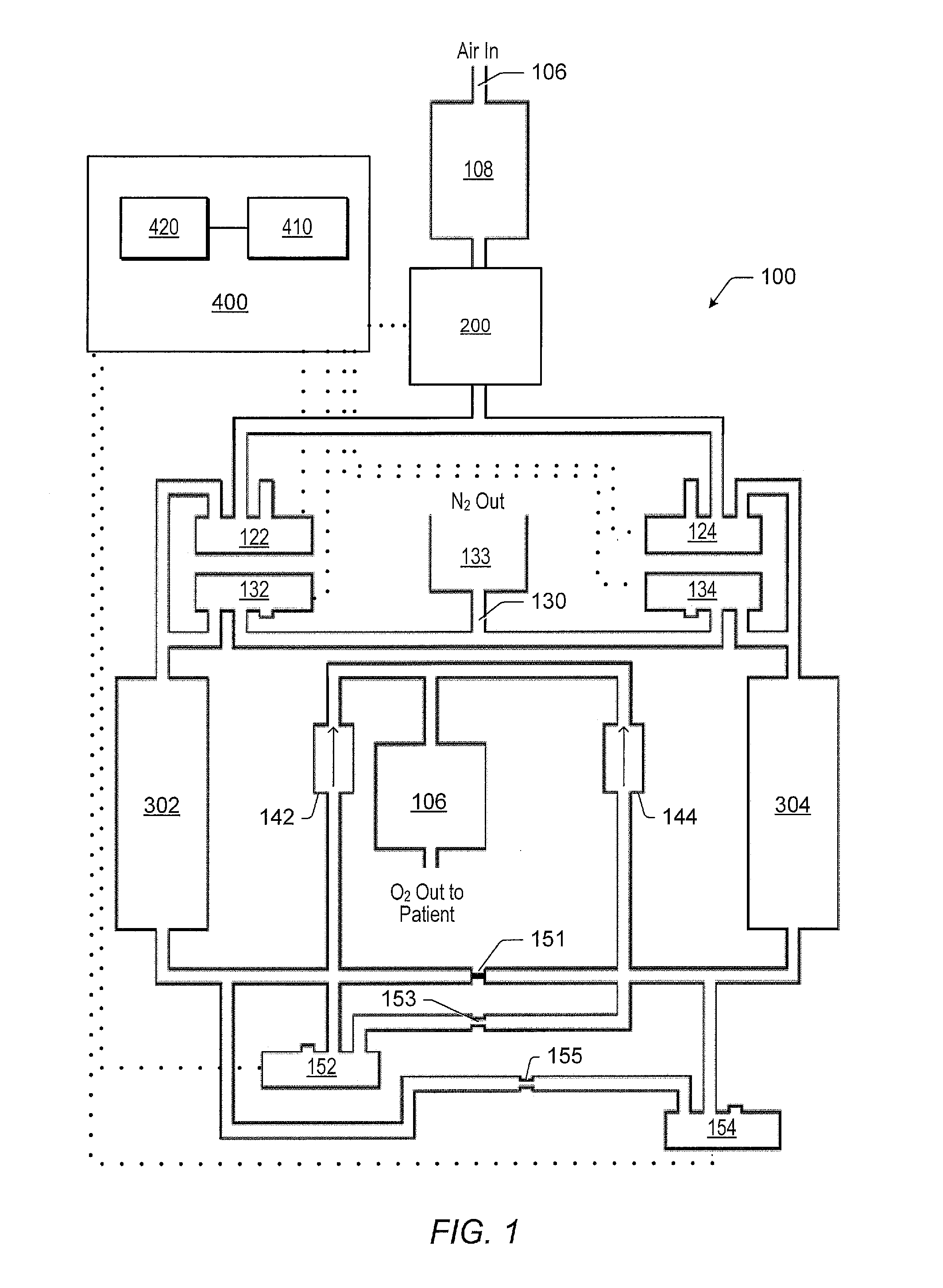 Oxygen concentrator system and methods for oral delivery of oxygen enriched gas