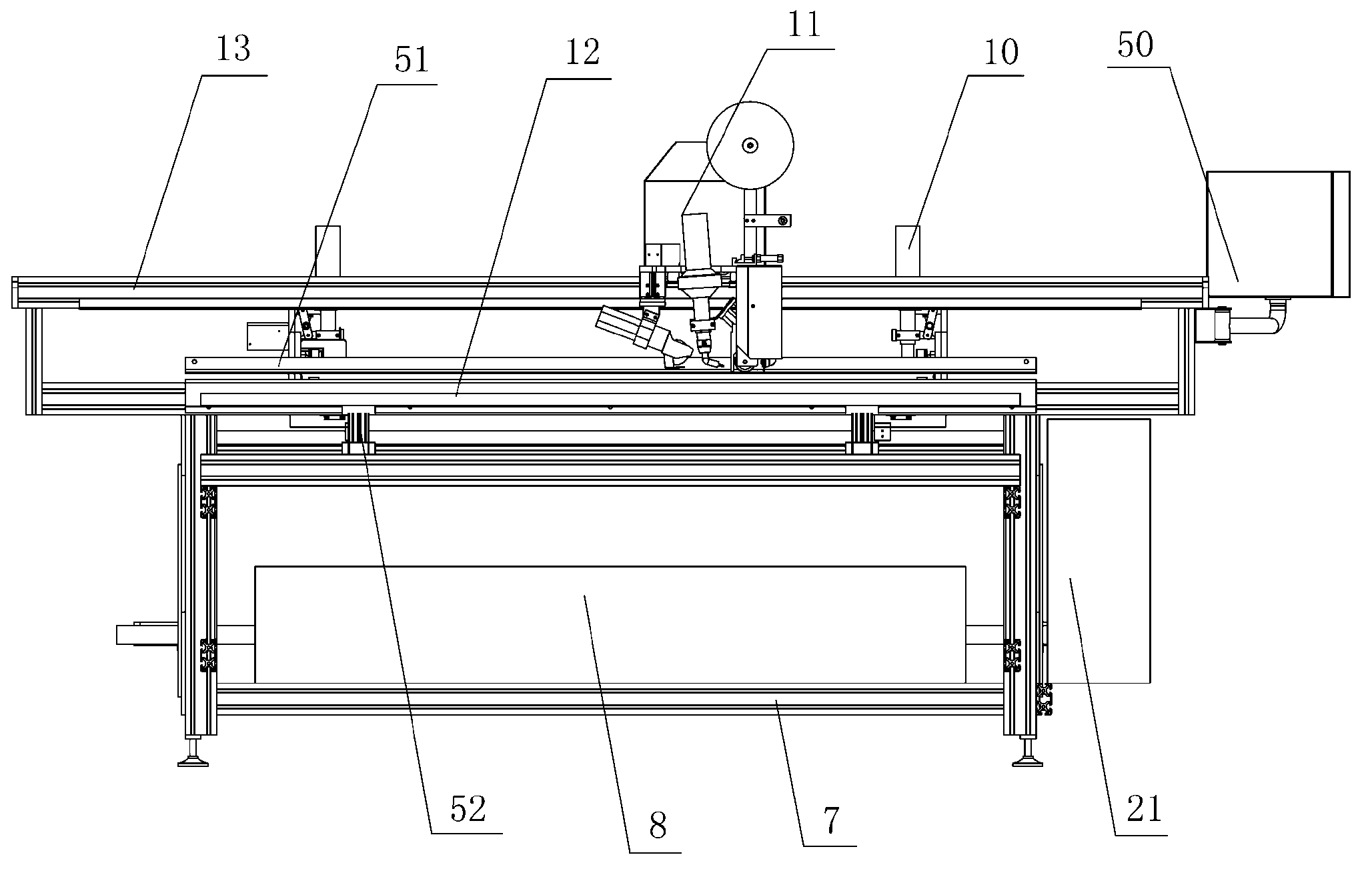 Automatic screen lettering and cutting machine and process