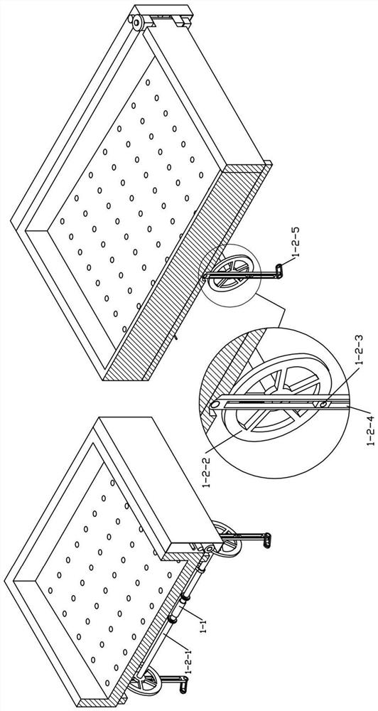 Machine for changing garden wastes into fertilizer