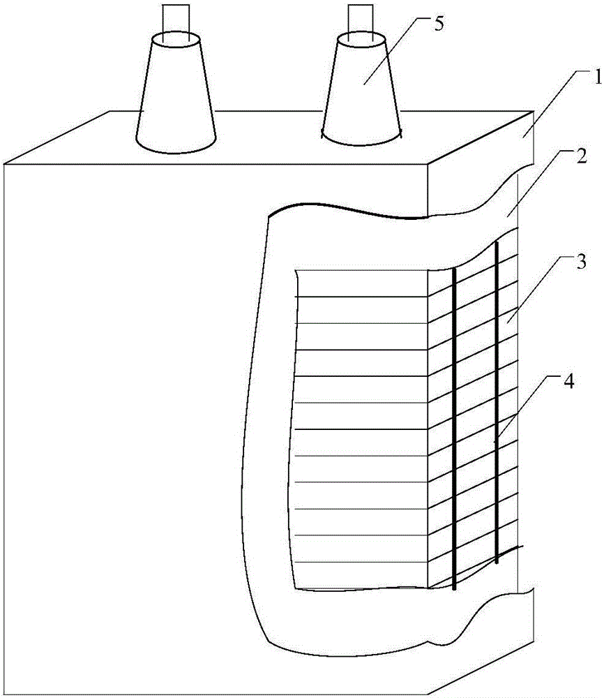 Mute power capacitor