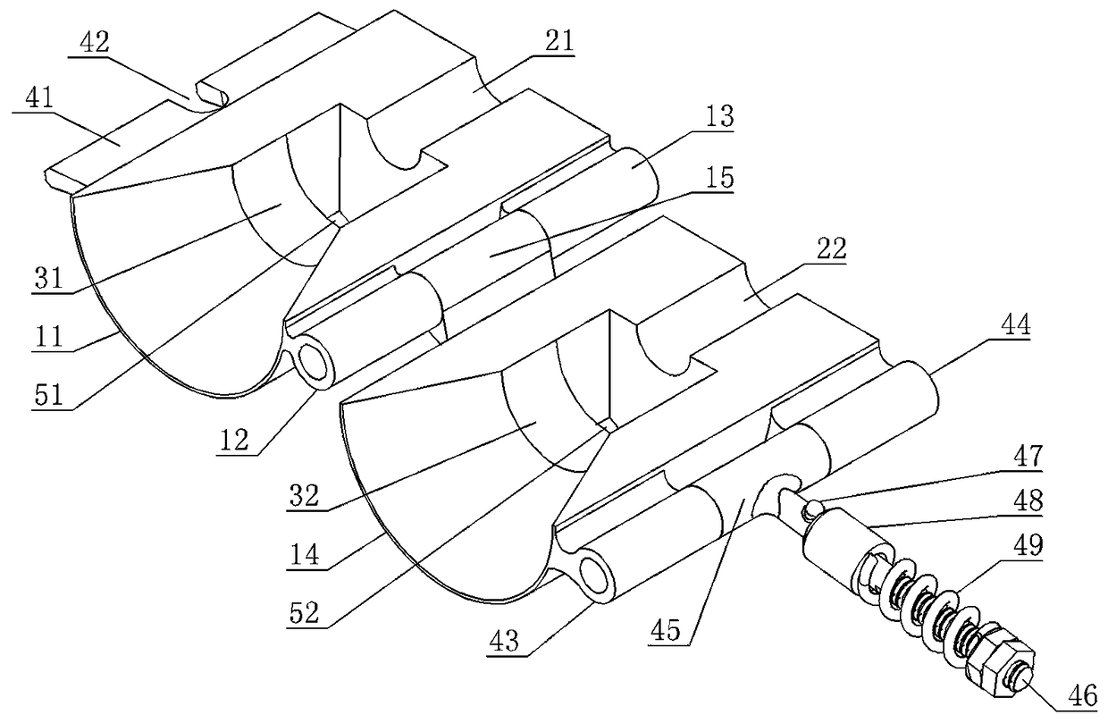 Fixture for repairing transmission conductors