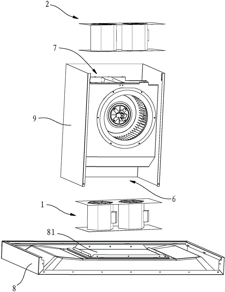 Noise reduction device of range hood