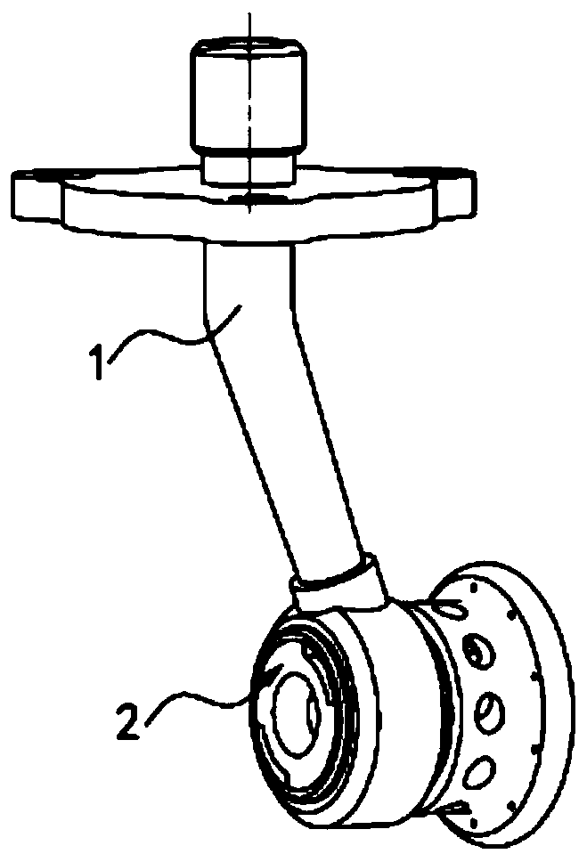 Fuel nozzle, combustion chamber and aircraft engine