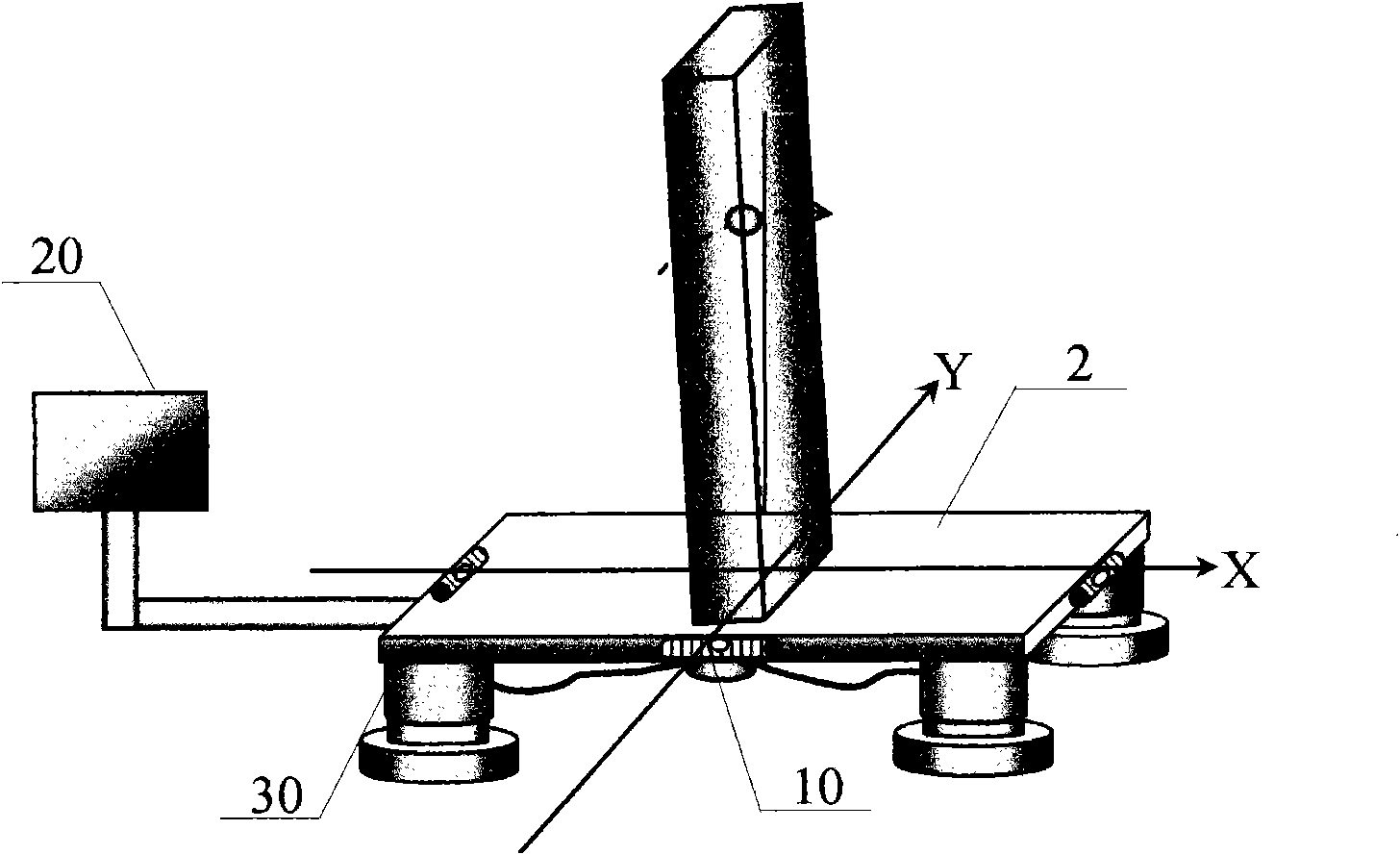 Automatic leveling device and method