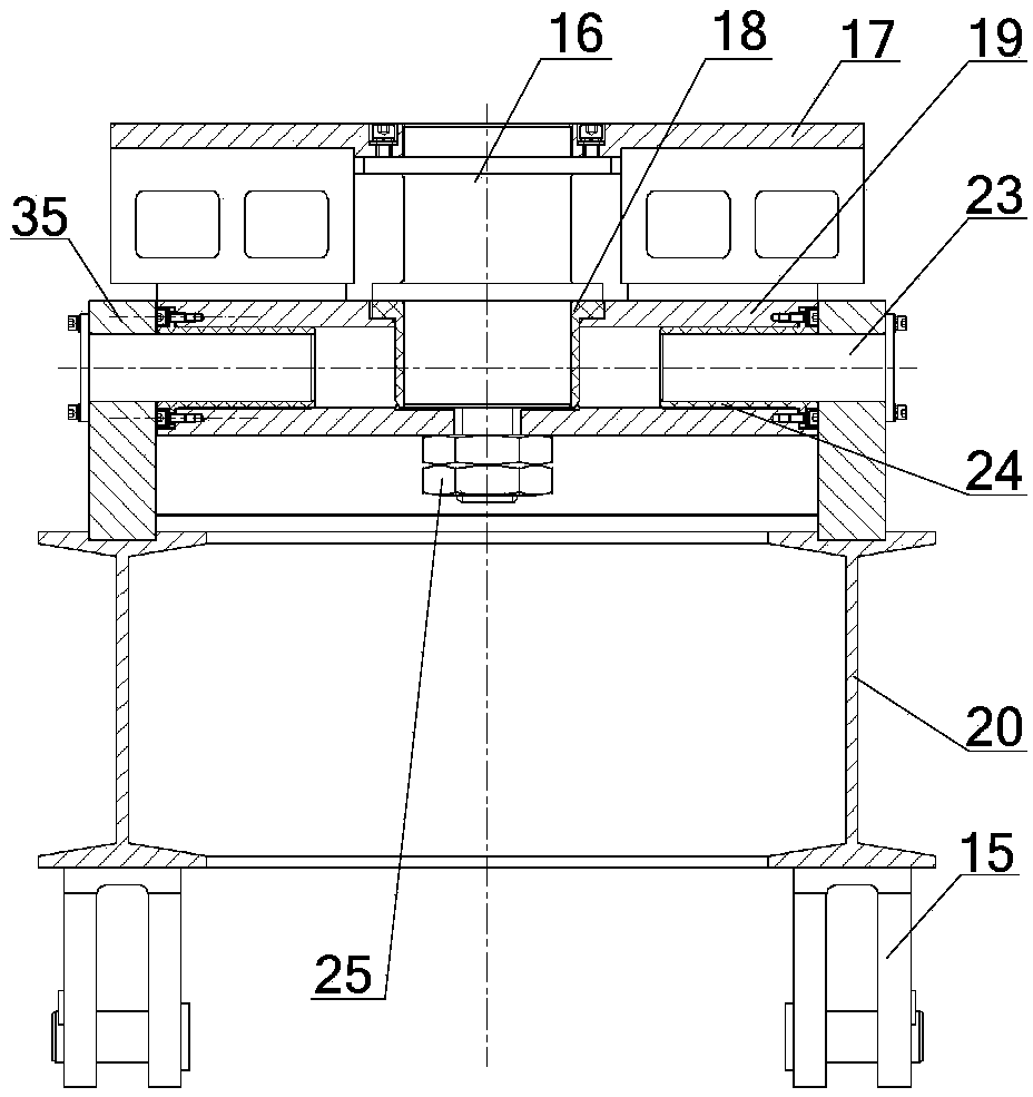 AUV underwater docking device