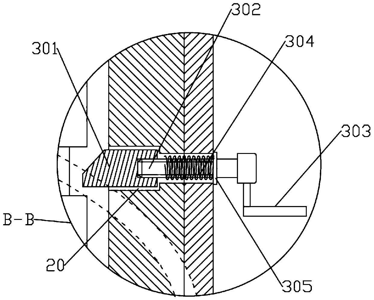 A detachable wind-resistant street lamp