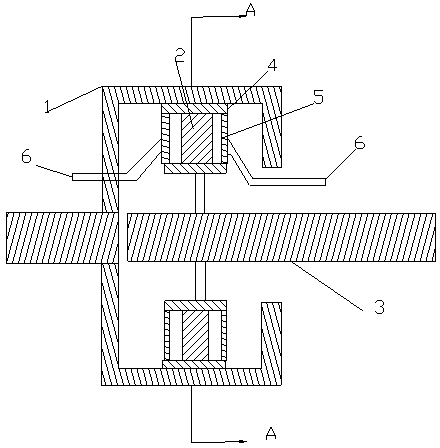 Permanent magnet speed governor for fixing magnetic gap