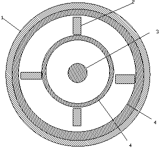 Permanent magnet speed governor for fixing magnetic gap