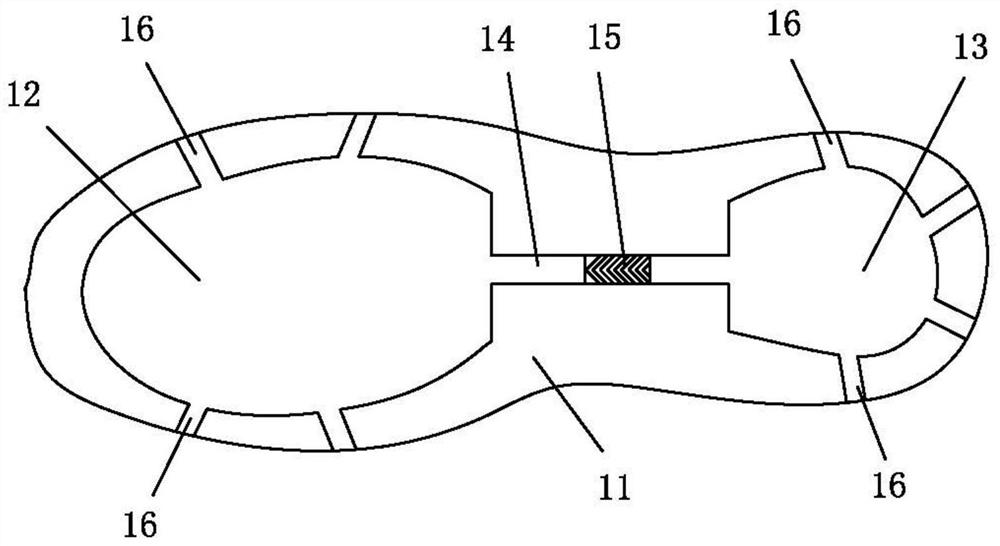 Shock-absorption sneaker sole