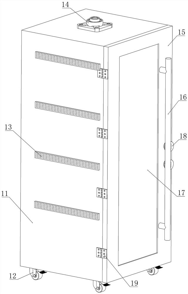 Intelligent management system for dangerous chemicals and use method thereof