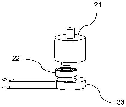 Lever loading type friction wear tester for controllable magnetic field environment