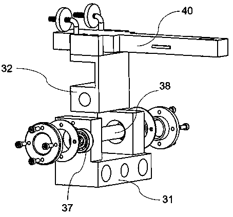 Lever loading type friction wear tester for controllable magnetic field environment